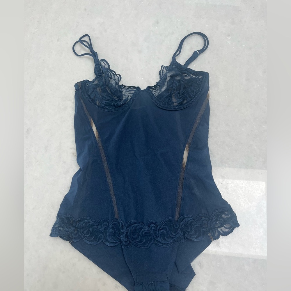 La Perla Navy Blue Bodysuit